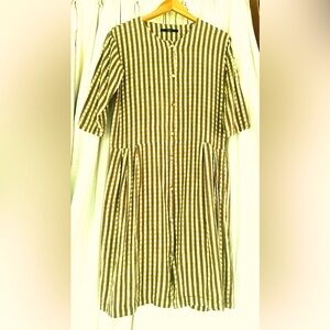 Striped Long Sleeve Dress